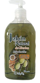 Deliplus Jabon Manos Liquido Natural Glicerina Aceite Oliva Dosificador