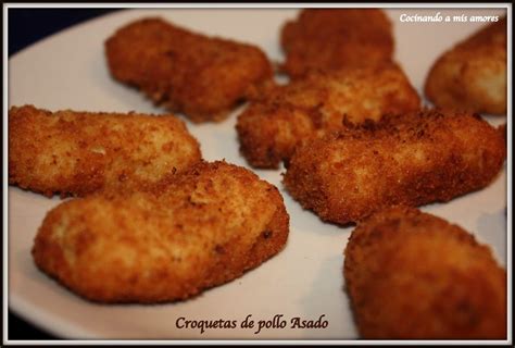 CROQUETAS DE POLLO ASADO EN SU JUGO Cocina