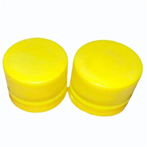 28mm Yellow PET Bottle Cap At Rs 15 Piece Plastic Cap In Gurugram