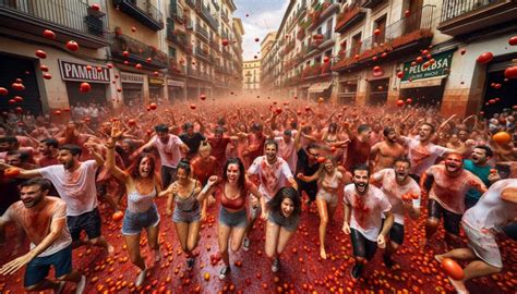 C Mo Se Celebra La Tomatina De Bu Ol Celebra Momentos