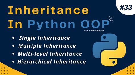 Inheritance In Python Single Multiple Multi Level And Hierarchical