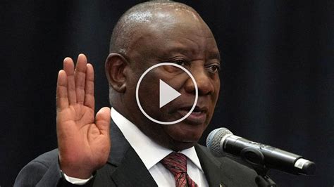 South Africa S Ramaphosa Sworn In For Second Term