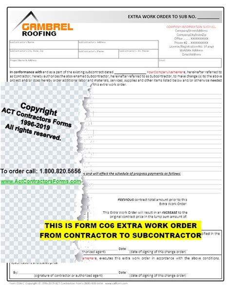 Subcontractor Bid Template