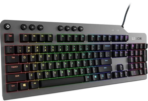 Клавиатура проводная Lenovo Legion K500 RGB Mechanical Gaming Keyboard ...