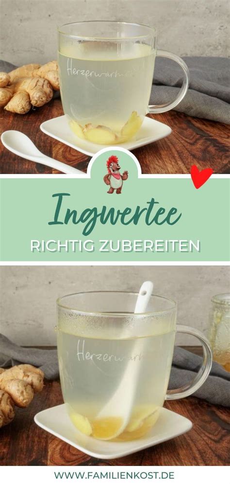 Ingwertee Selber Machen Rezept Abnehmen Mit Ingwer Ingwer Wirkung