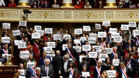 France Pension Reform Macron S Government Survives No Confidence Vote