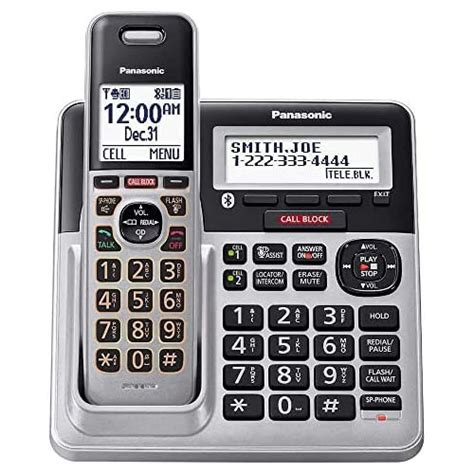 Panasonic Kx Tg Dect Bluetooth Handset Phone Bundle