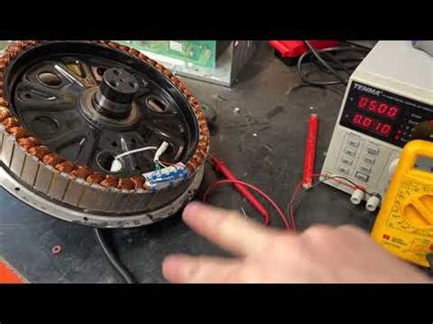 Brushless Motor Hall Sensor Testing Youtube