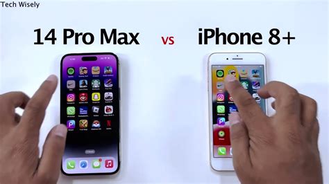 iPhone 14 Pro Max vs iPhone 8 Plus - SPEED TEST - YouTube
