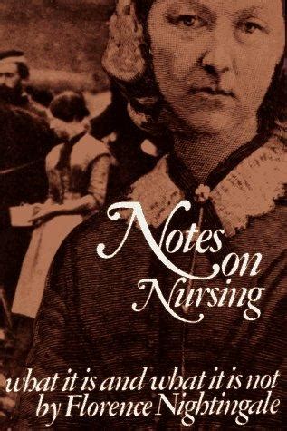 Notes On Nursing By Florence Nightingale Open Library