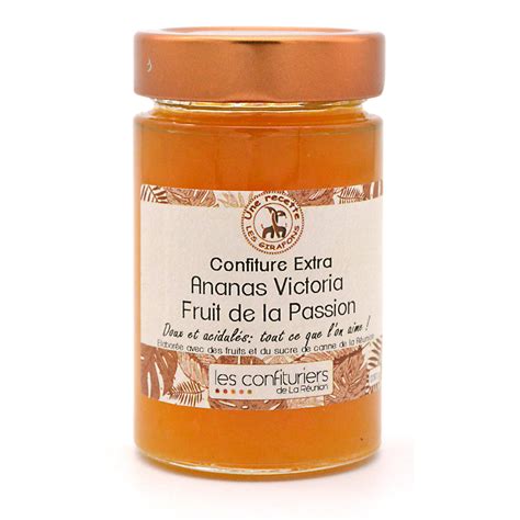 Les Girafons Confiture Ananas Victoria Fruit De La Passion