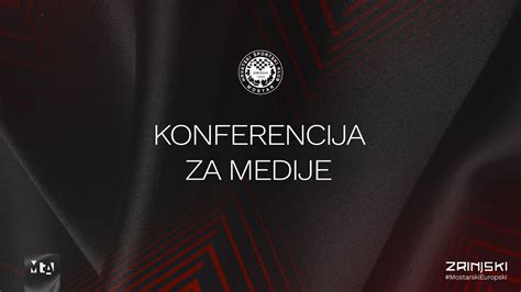 UŽIVO HŠK Posušje HŠK Zrinjski Konferencija za medije YouTube