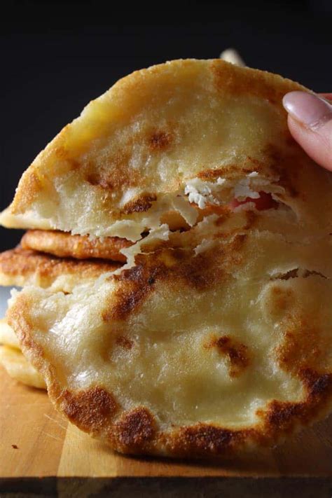 Cretan Honey Pancakes Stuffed With Cheese 30 Days Of Greek Food