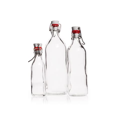 Duran Rolled Flange Bottle With Clamp Closure Labmallx