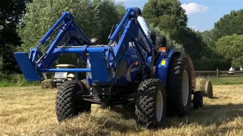 New Holland Boomer 50 Story From Grass To Hay By Dutchhorseguy Youtube