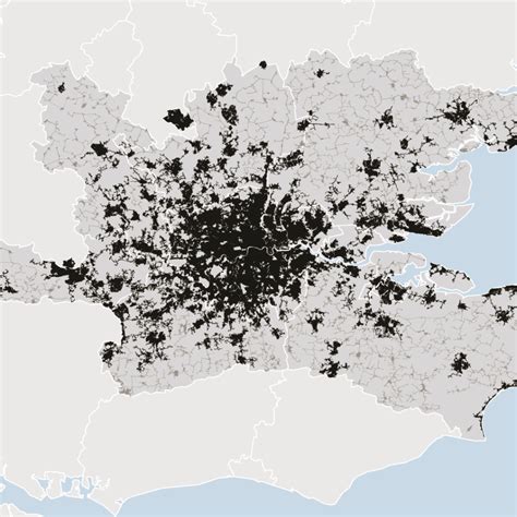 Mapping urban footprint – FlowingData