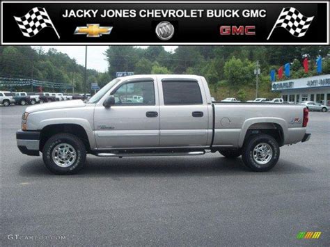 2007 Silver Birch Metallic Chevrolet Silverado 2500hd Classic Lt Crew Cab 4x4 31644187 Photo 5