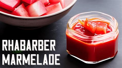 Rhabarber Marmelade Mal Anders Leicht Rosa Und Unglaublich Lecker