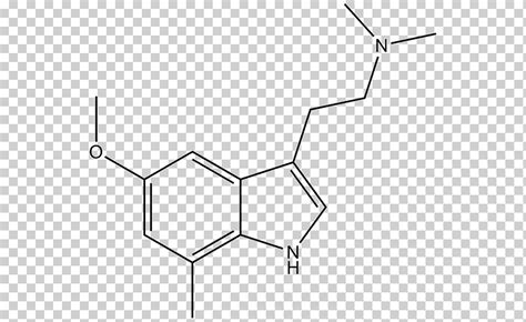 Mol Cula De La Estructura Qu Mica De La Serotonina Meo Dmt Ngulo