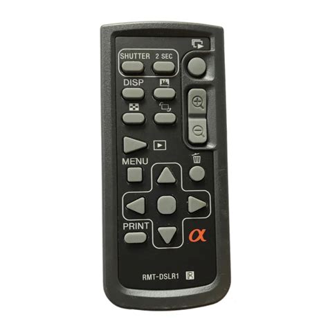 Rmt Dslr Wireless Camera Remote Control For Sony A A A A