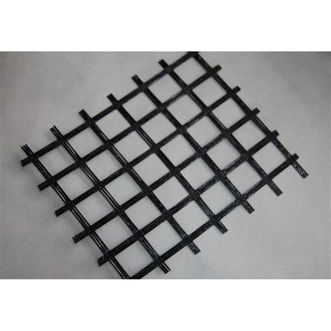 15KN M To 1200KN M Polyester Uniaxial Geogrid Polyester Geogrid With