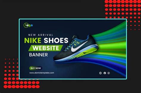 Banner advertising PSD template - Atomic Templates