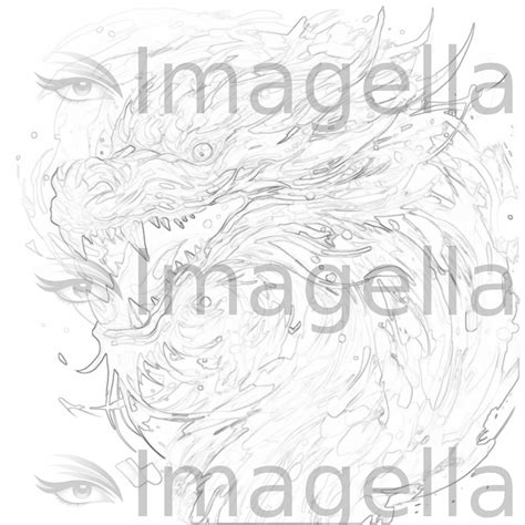 Vector & 4K Chinese Dragon Clipart in Oil Painting Style – IMAGELLA