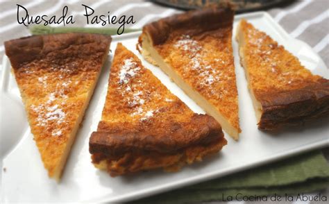 Quesada Pasiega Tradicional Receta