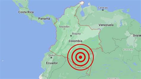 Temblor En Colombia Magnitud Y Reportes De Los Sismos Del Lunes 24 De