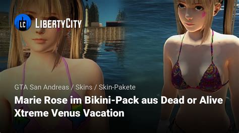 Marie Rose Im Bikini Pack Aus Dead Or Alive Xtreme Venus Vacation F R Gta San Andreas
