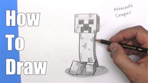 Creeper Drawing How To Draw A Creeper Step By Step | atelier-yuwa.ciao.jp