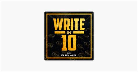 write   podcast  apple podcasts