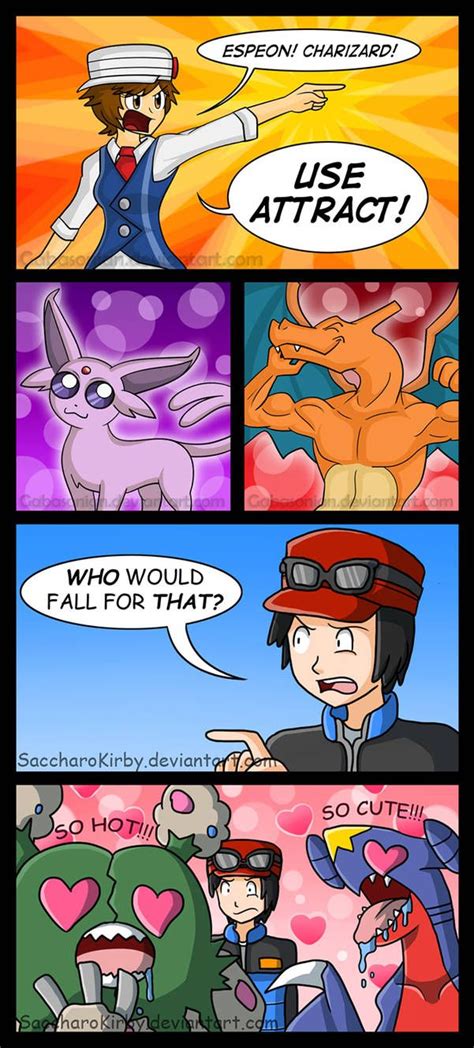 Use Attract By Gabasonian On Deviantart Pokemon Funny Cute Pokemon Pictures Pokemon Memes