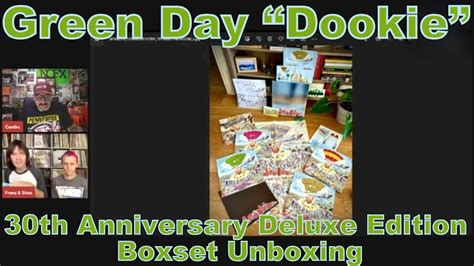 Green Day Dookie Th Anniversary Deluxe Edition Boxset Unboxing Feat