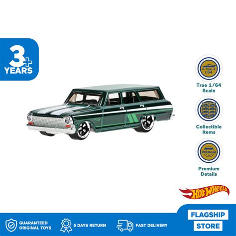 Jual Hot Wheels Hot Wagons 64 Chevy Nova Wagon Mainan Mobil Balap Shopee Indonesia