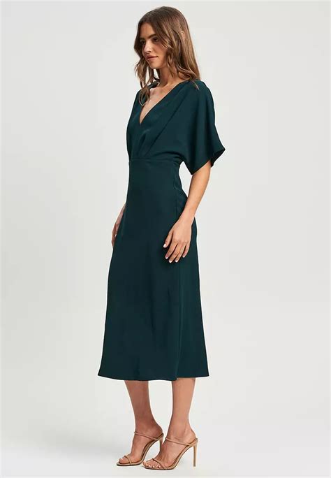 Buy Tussah Valarie Midi Dress Online ZALORA Malaysia