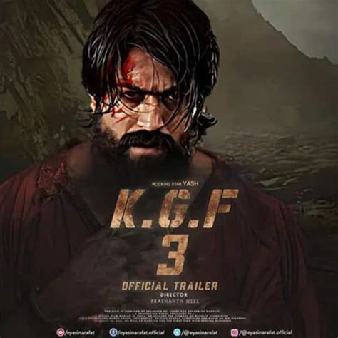 KGF Chapter 3 Yash Film S Release Update Shoot Schedule Star Cast