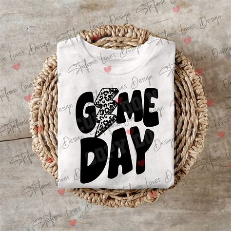 Game Day Svg And Png Digital Design Stefanie Loves Design