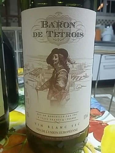 Groupe Uccoar Baron De Tetrois Blanc Sec Vivino Australia