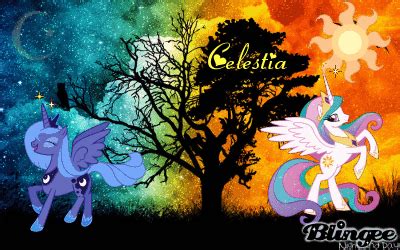 Princess Luna & Princess Celestia Picture #131557560 | Blingee.com