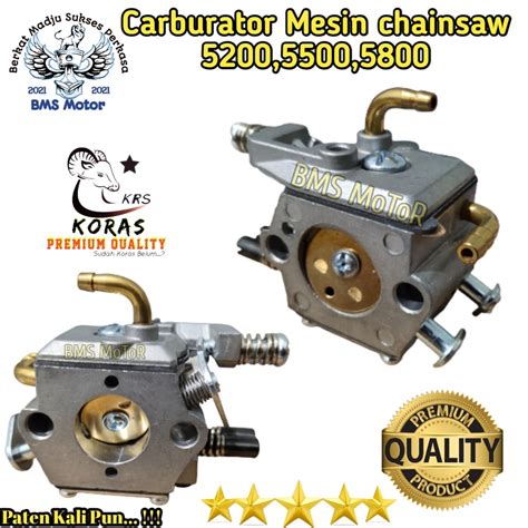 Pc Chrome Carburetor For Senso Sinso Types Chainsaw