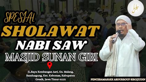 Live Pembacaan Maulid Nabi Muhammad Saw Masjid Sunan Giri Gka