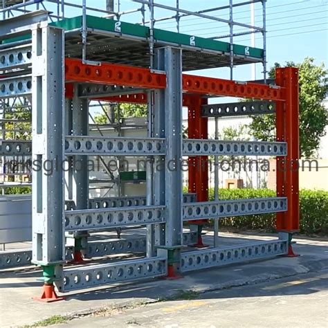 Building Hot Dip Galvanized Steel Beam System Aluminium Aluform