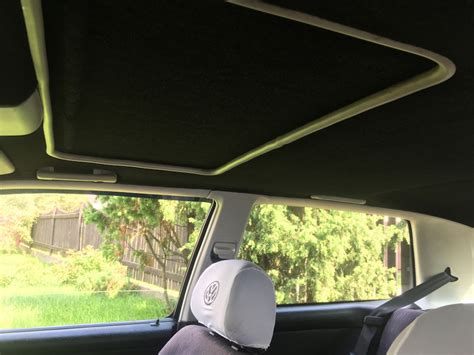 Перетяжка потолка гольф 3 golf 3 — Volkswagen Golf Mk3, 1,6 л, 1993 ...