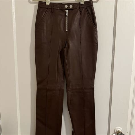 Lovers And Friends Kendra Leather Pants Like New Gem