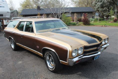 1970 Chevelle Concours Estate Wagon For Sale Photos Technical