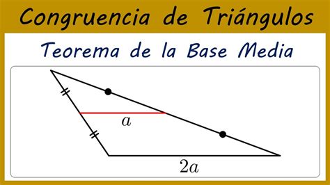 Teorema De La Base Media Demostraci N Problemas Congruencia De