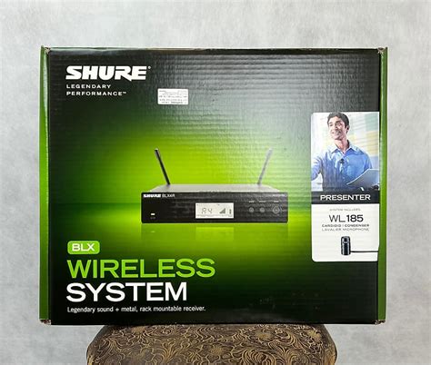 Shure Blx R W Wireless Rack Mount Presenter System With Reverb