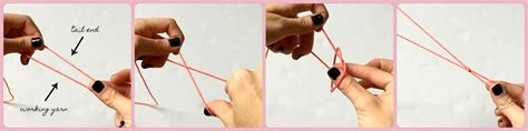 How To Tie A Slip Knot For Crocheting Craft And Crochet