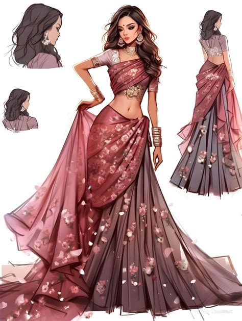 Pin By Preethi Rao On Clothes Illustrations In 2024 Fashion Drawing